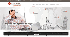 Desktop Screenshot of newrisk.es